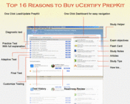 uCertify -  Practice Test for Exam 1D0-435 - 300+ Questions screenshot